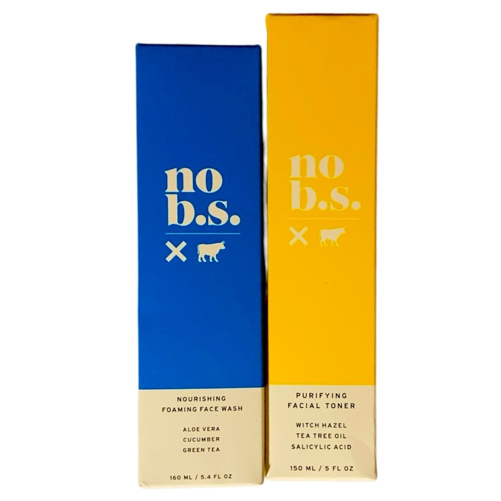 No B.S. Foaming Cleanser & Purifying Facial Toner